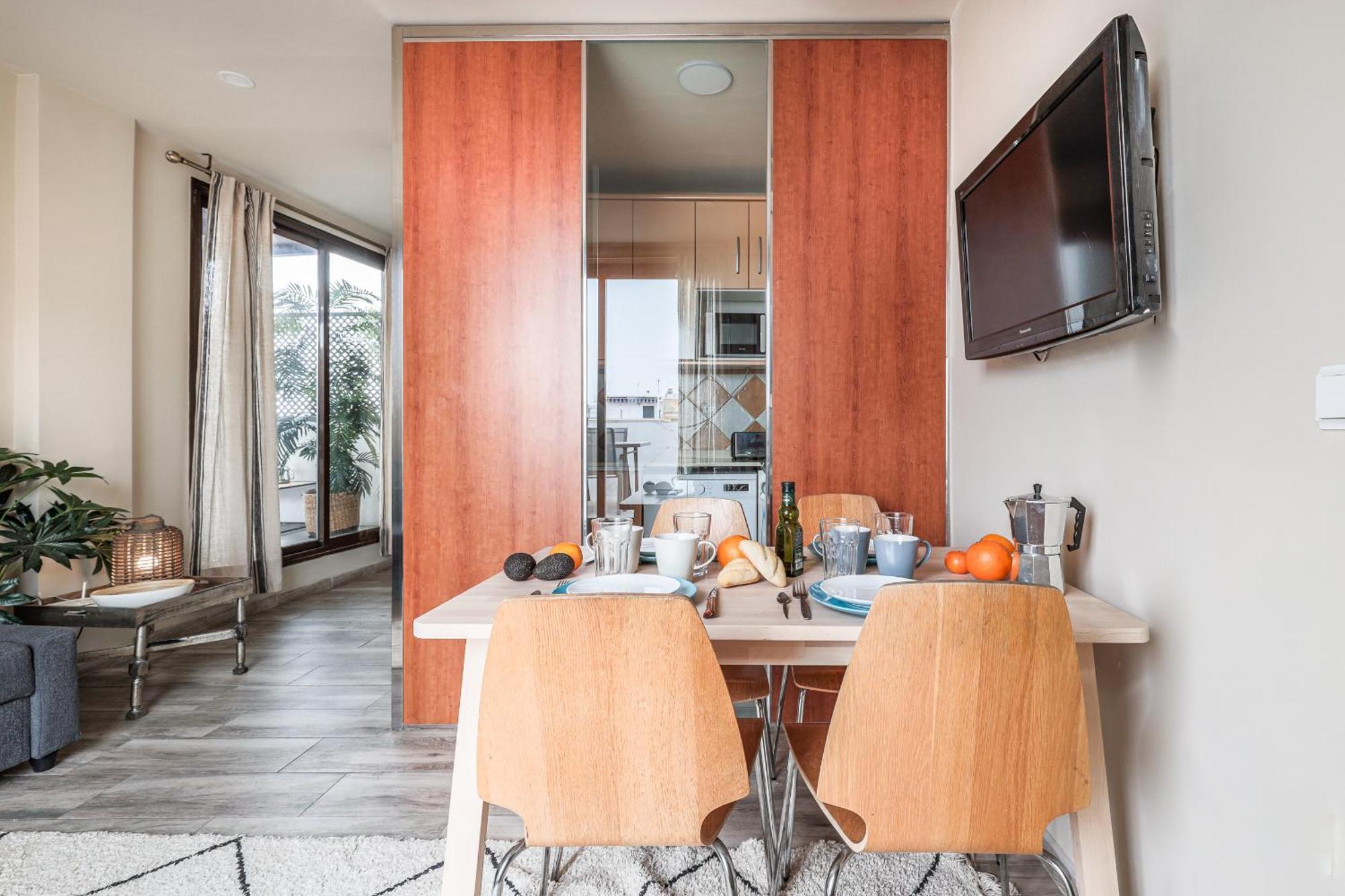 דירות סביליה Fantastico Atico 2 Hab Y Gran Terraza Privada מראה חיצוני תמונה